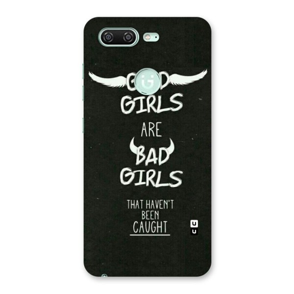 Good Bad Girls Back Case for Gionee S10