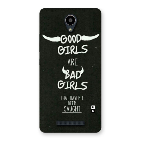 Good Bad Girls Back Case for Redmi Note 2