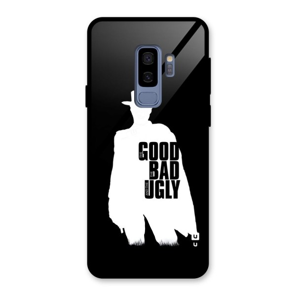 Good Bad Ugly Glass Back Case for Galaxy S9 Plus