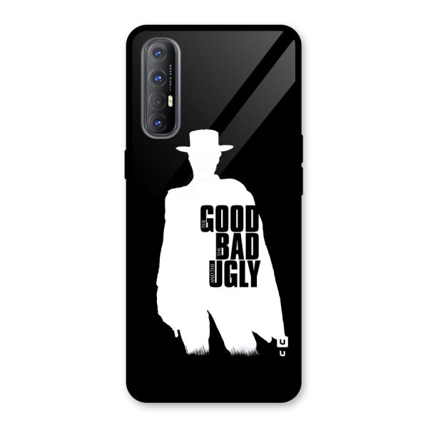 Good Bad Ugly Glass Back Case for Oppo Reno3 Pro
