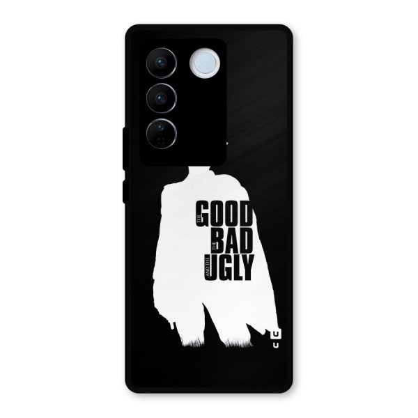 Good Bad Ugly Metal Back Case for Vivo V27 Pro