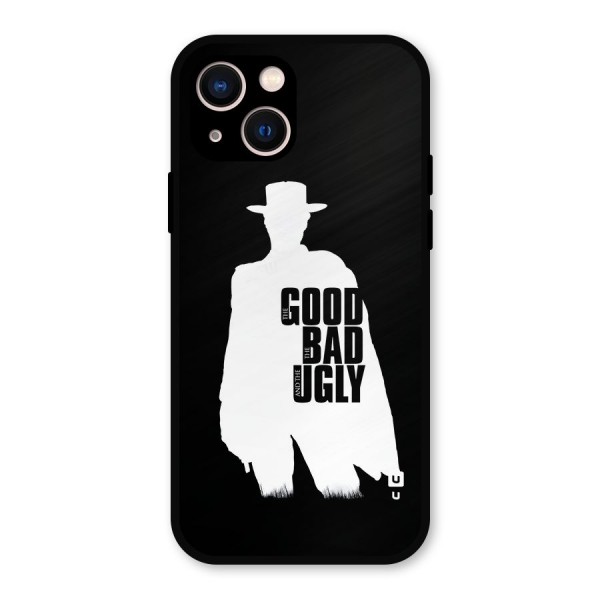 Good Bad Ugly Metal Back Case for iPhone 13