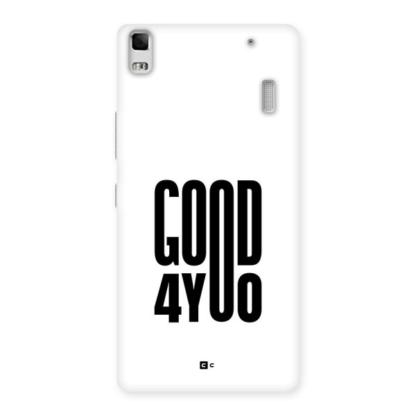 Good For You Back Case for Lenovo K3 Note