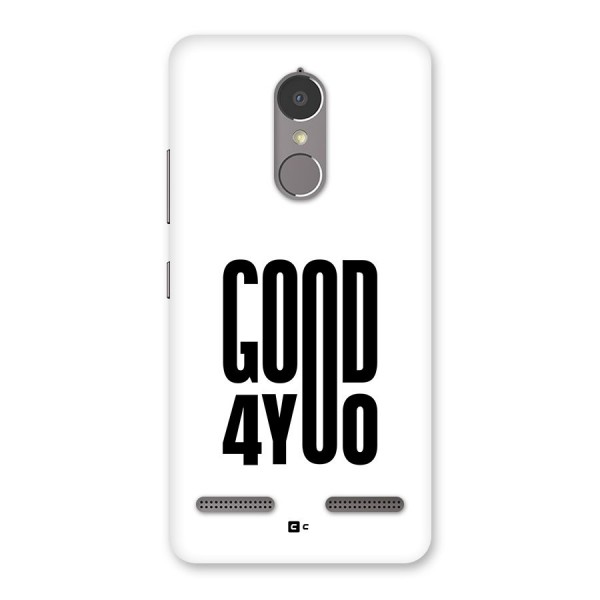 Good For You Back Case for Lenovo K6