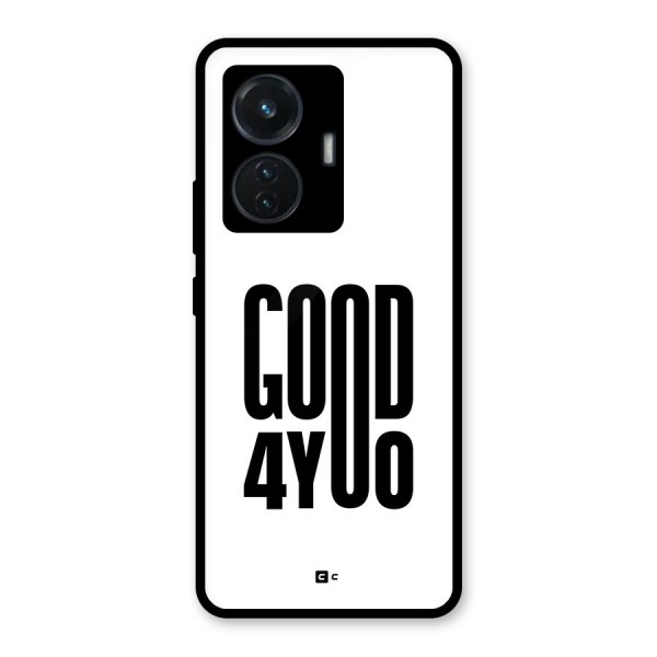 Good For You Glass Back Case for iQOO Z6 44W