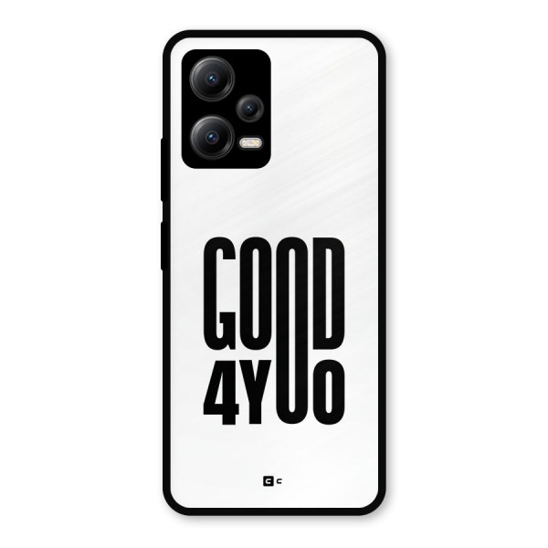 Good For You Metal Back Case for Poco X5