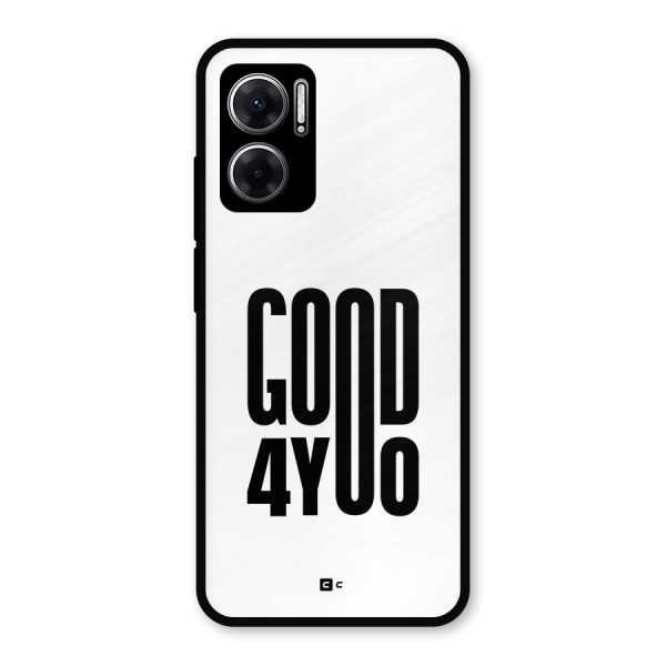 Good For You Metal Back Case for Redmi 11 Prime 5G