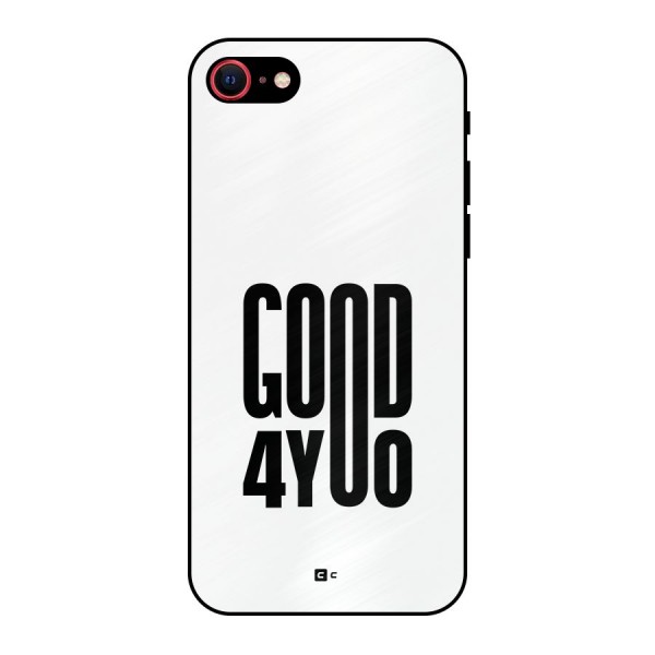 Good For You Metal Back Case for iPhone SE 2022