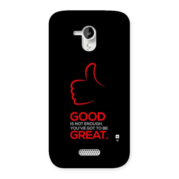 Good Great Back Case for Canvas HD A116