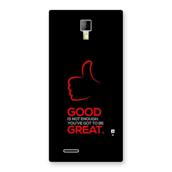 Good Great Back Case for Canvas Xpress A99