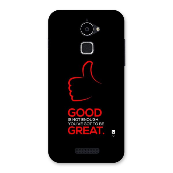 Good Great Back Case for Coolpad Note 3 Lite