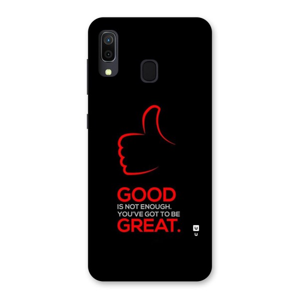 Good Great Back Case for Galaxy A20