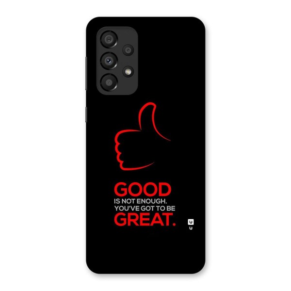 Good Great Back Case for Galaxy A33 5G