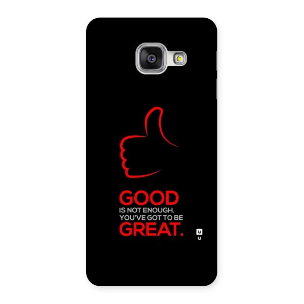 Good Great Back Case for Galaxy A3 (2016)