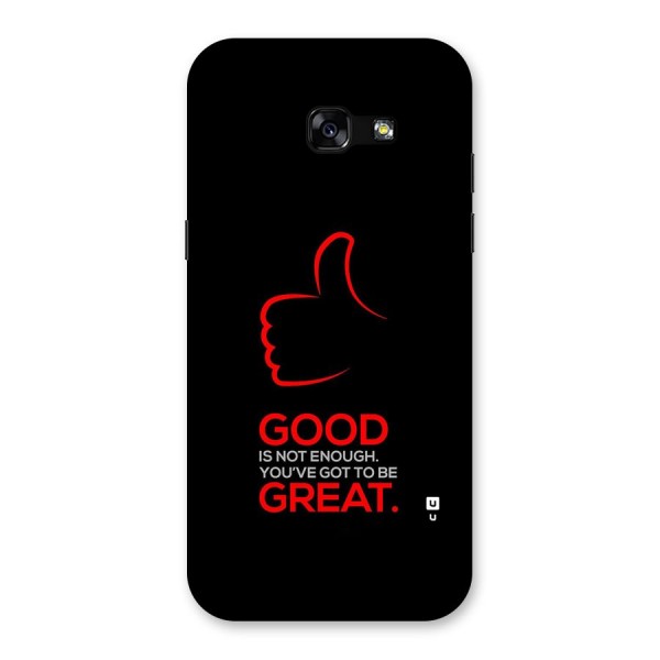 Good Great Back Case for Galaxy A5 2017