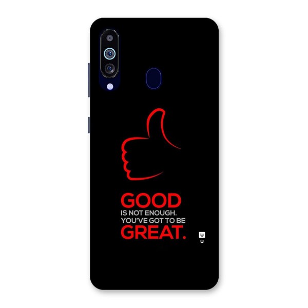 Good Great Back Case for Galaxy A60