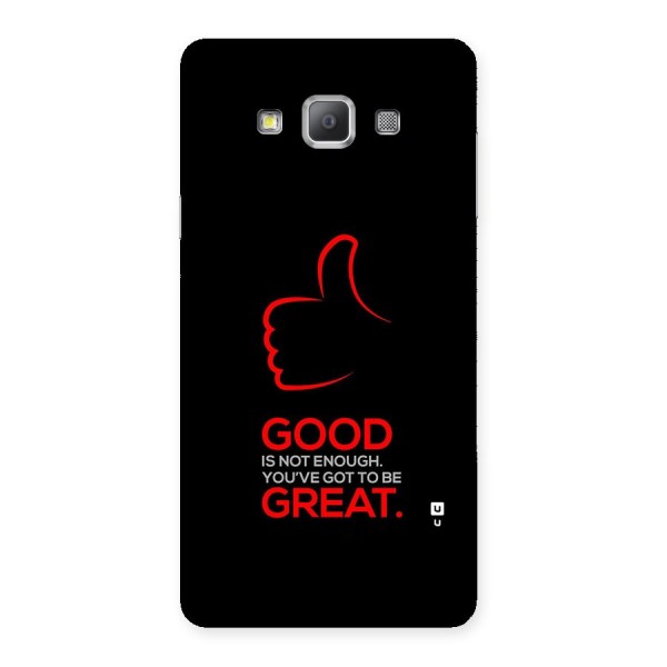Good Great Back Case for Galaxy A7