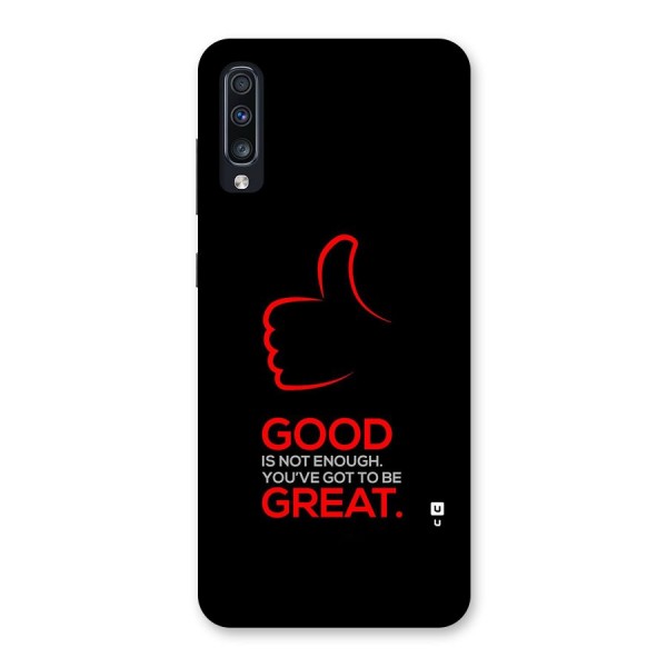 Good Great Back Case for Galaxy A70