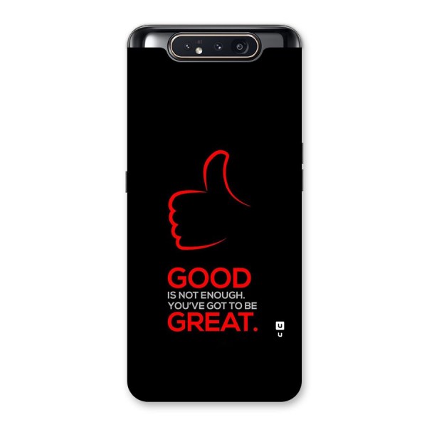 Good Great Back Case for Galaxy A80