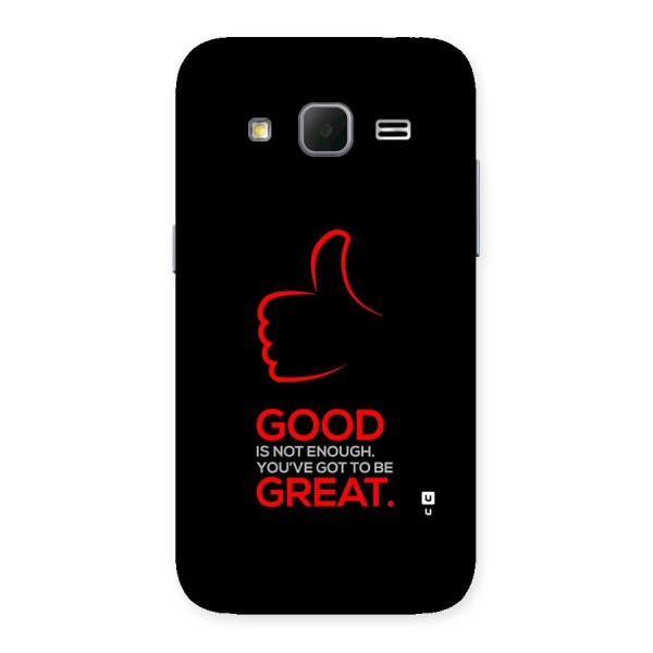Good Great Back Case for Galaxy Core Prime