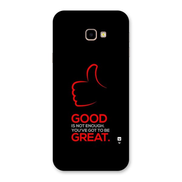 Good Great Back Case for Galaxy J4 Plus