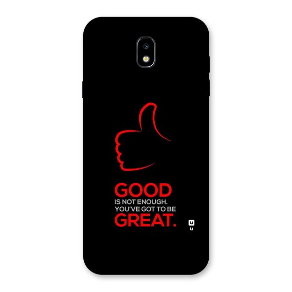 Good Great Back Case for Galaxy J7 Pro