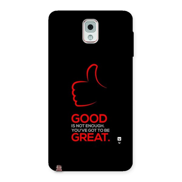 Good Great Back Case for Galaxy Note 3