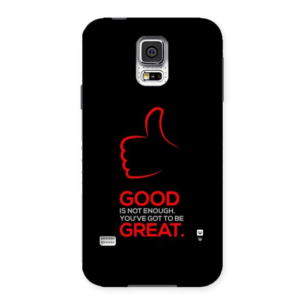Good Great Back Case for Galaxy S5