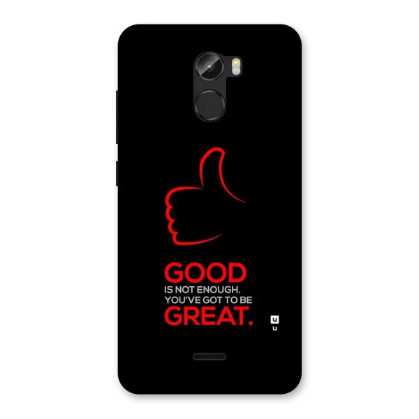 Good Great Back Case for Gionee X1