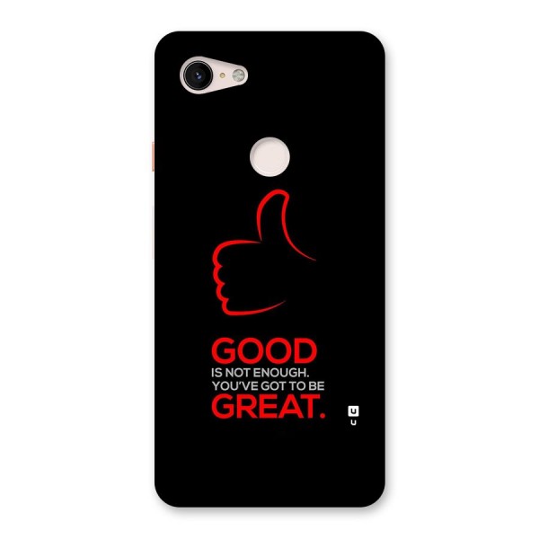 Good Great Back Case for Google Pixel 3 XL