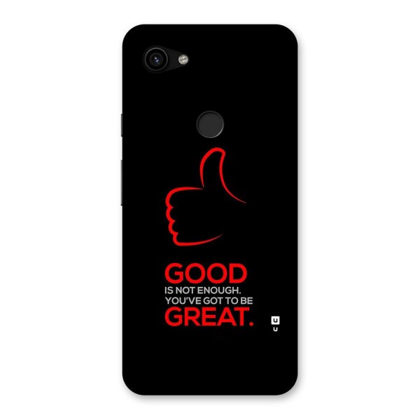 Good Great Back Case for Google Pixel 3a XL