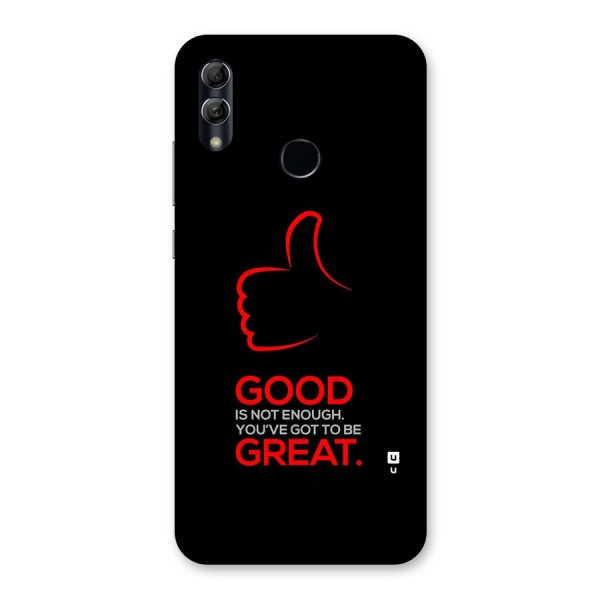 Good Great Back Case for Honor 10 Lite