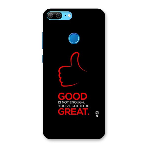 Good Great Back Case for Honor 9 Lite