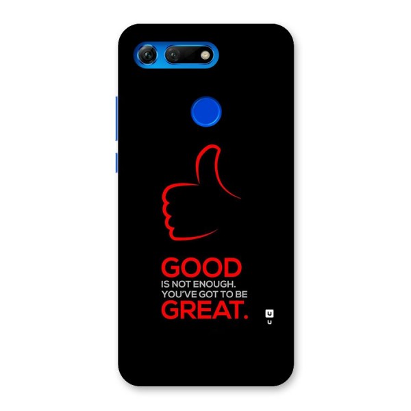 Good Great Back Case for Honor View 20