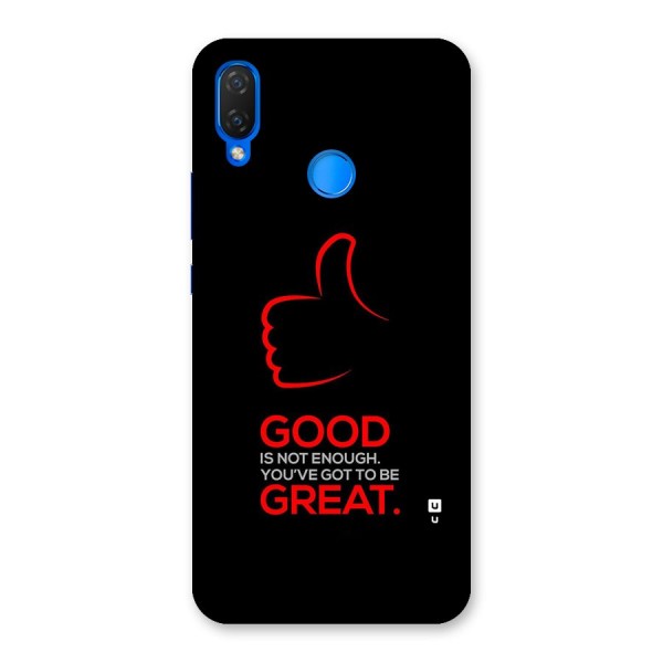Good Great Back Case for Huawei P Smart Plus