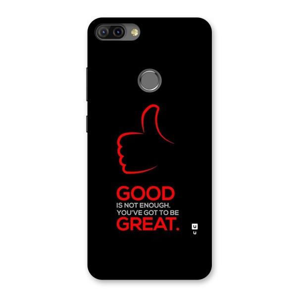 Good Great Back Case for Infinix Hot 6 Pro