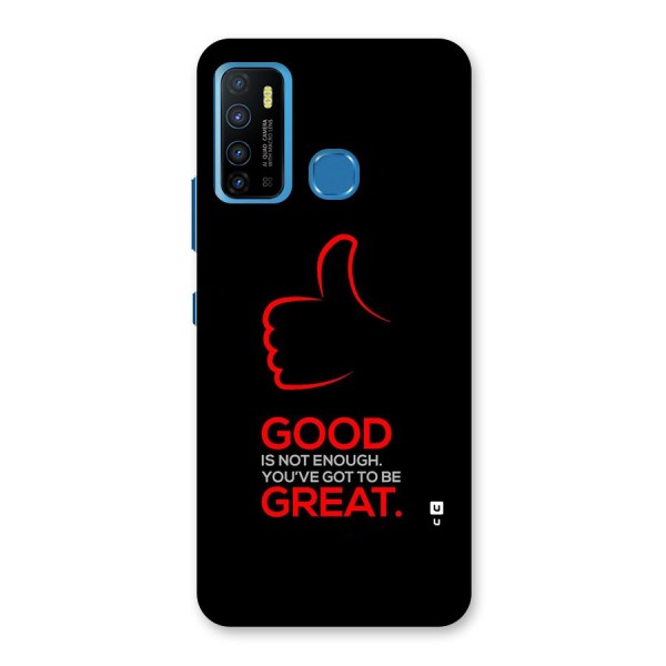 Good Great Back Case for Infinix Hot 9