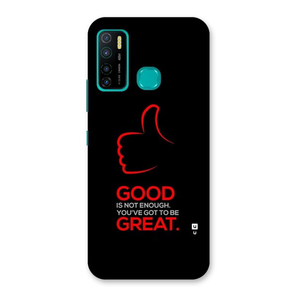 Good Great Back Case for Infinix Hot 9 Pro