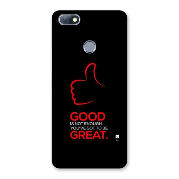 Good Great Back Case for Infinix Note 5