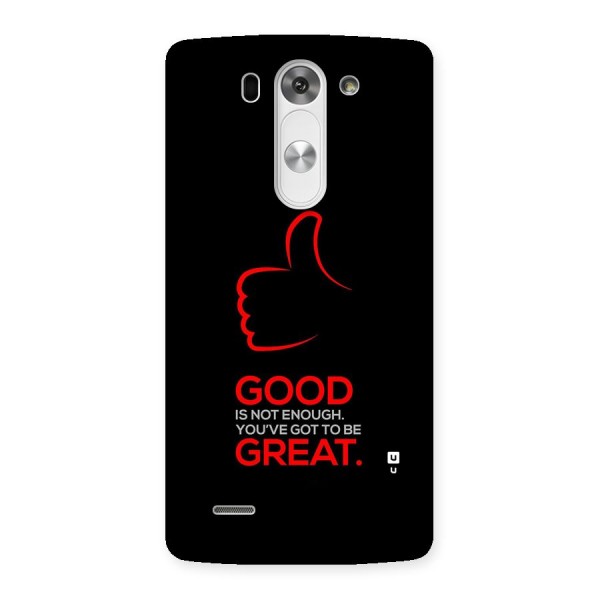 Good Great Back Case for LG G3 Beat