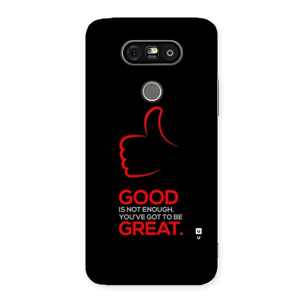 Good Great Back Case for LG G5