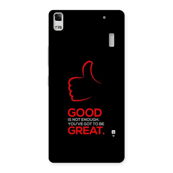 Good Great Back Case for Lenovo K3 Note