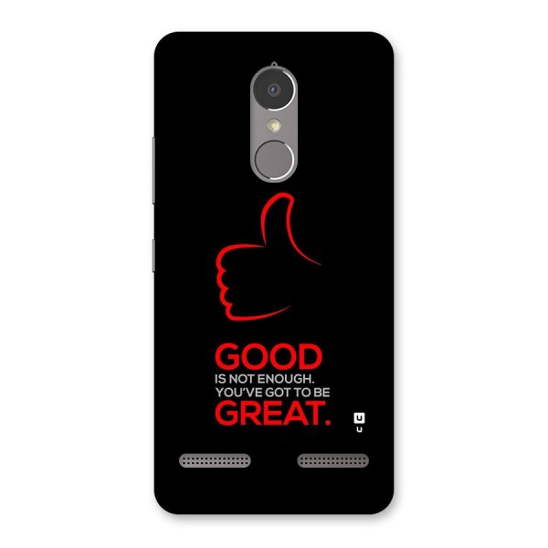 Good Great Back Case for Lenovo K6