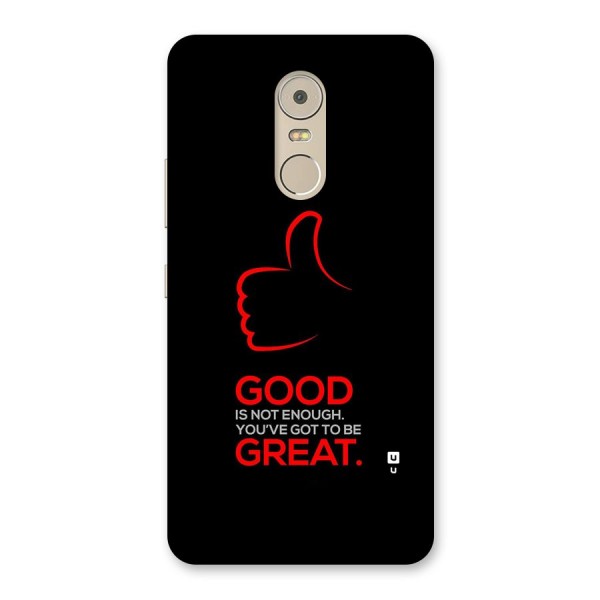 Good Great Back Case for Lenovo K6 Note