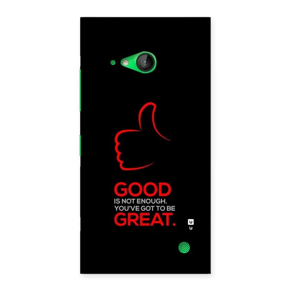 Good Great Back Case for Lumia 730
