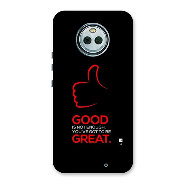 Good Great Back Case for Moto X4