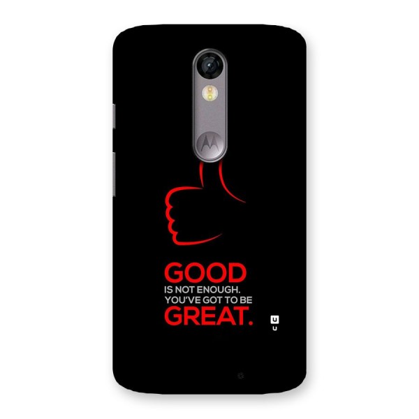 Good Great Back Case for Moto X Force