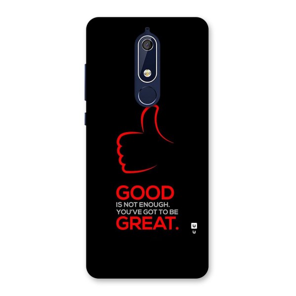 Good Great Back Case for Nokia 5.1