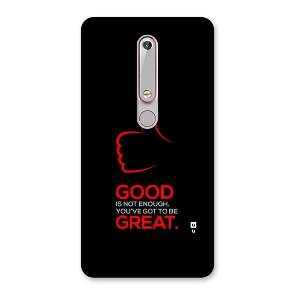 Good Great Back Case for Nokia 6.1