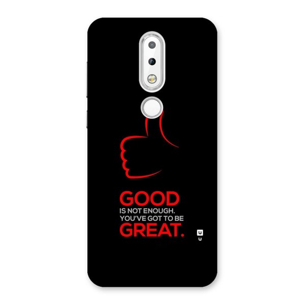 Good Great Back Case for Nokia 6.1 Plus
